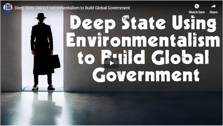 Environmentalism to built Global Government Rite-ON!