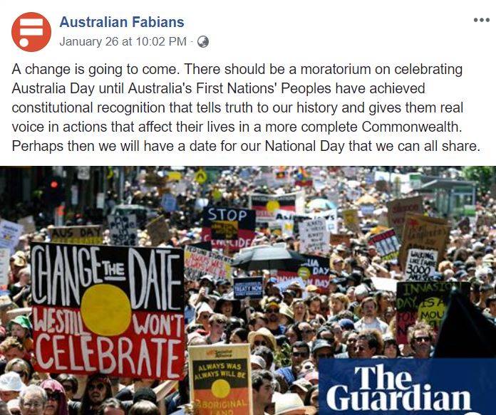 Australia Day Fabian Society