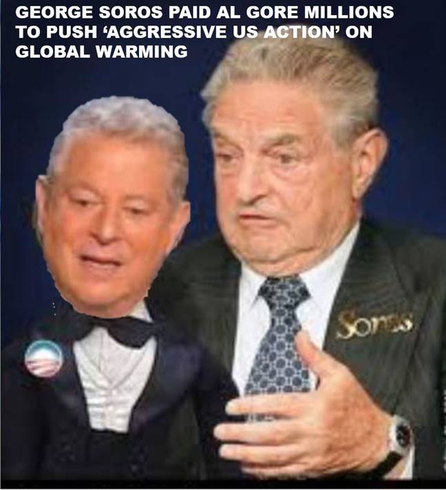 Al Gore and George Soros