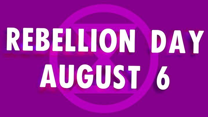 XR Rebellion Day, Brisbane, August 6