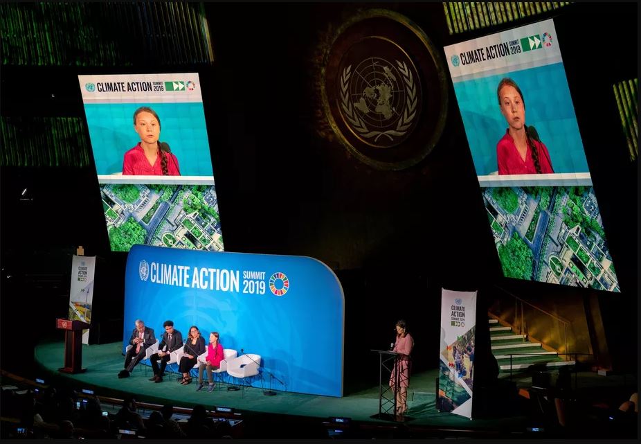 Greta at the United Nations