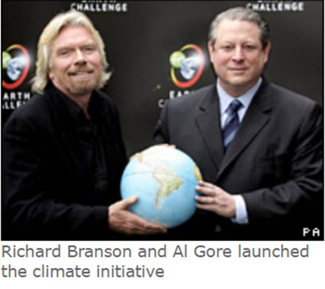 Richard Branson & Al Gore