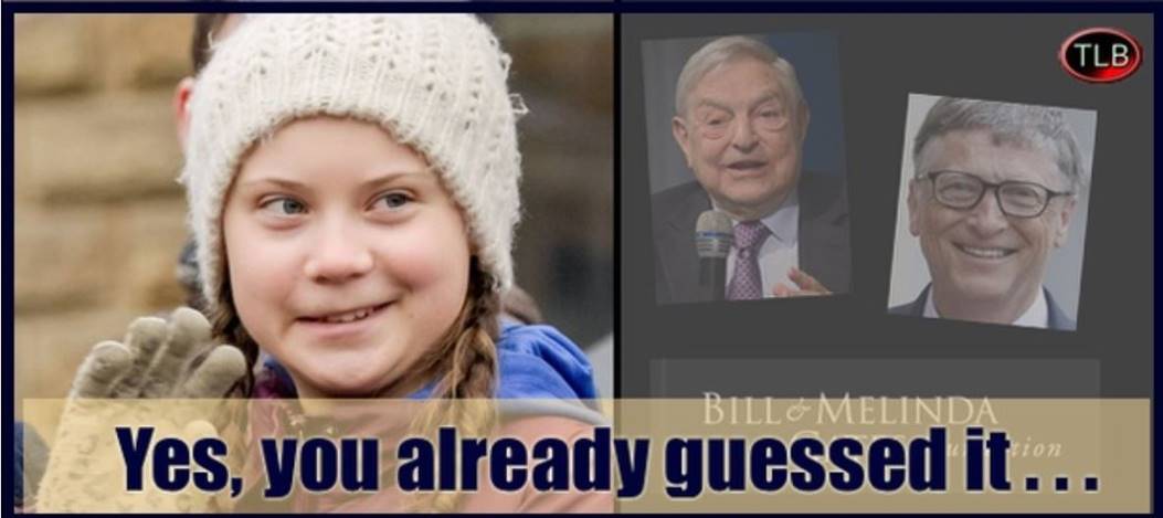 george Soros Bill Gates Greta Thunberg