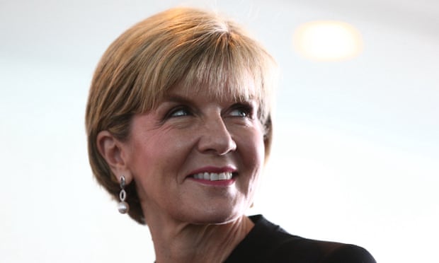 Julie Bishop sign paris agreement